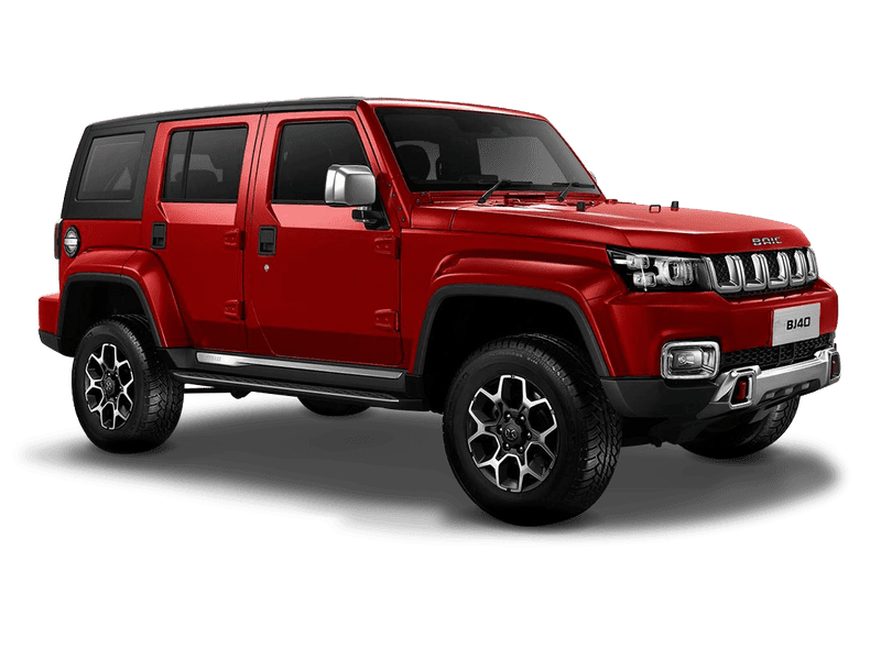 Купить BAIC BJ40 в Тюмени - Красный металлик